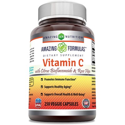 Amazing Formulas Vitamin C 1000mg with Rose Hips & Citrus Bioflavonoids