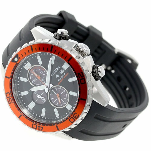 Pre-owned Citizen Promaster Ca0718-21e / 13e Marine Eco-drive Diver Mens Watch Us4