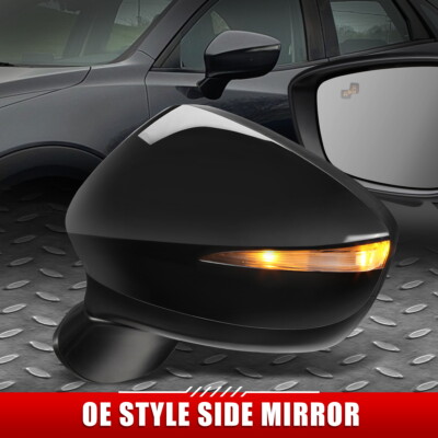 ДЛЯ 16-19 MAZDA CX-3 OE STYLE С ЭЛЕКТРОПРИВОДОМ + ОБОГРЕВОМ + УКАЗАТЕЛЬ ПОВОРОТА + ЛЕВОЕ БОКОВОЕ ЗЕРКАЛО BSD