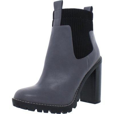 

BCBGeneration Womens Prali Grey Chelsea Boots Shoes 11 Medium (B,M) BHFO 1159