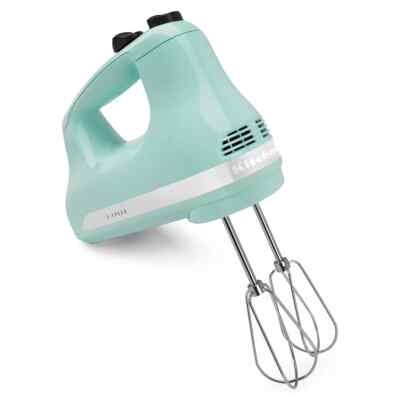 KitchenAid Ultra Power 5-Speed Hand Mixer Color Blue Ice