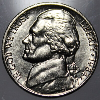 1984-P Full Step FS Gem BU Jefferson Nickel (SP)