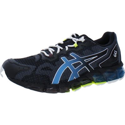 

Мужские кроссовки Asics Gel-Quantum 360 6 Кроссовки для фитнеса и тренажерного зала BHFO 7505, Black/aizuri blue, Gel-Quantum 360 6