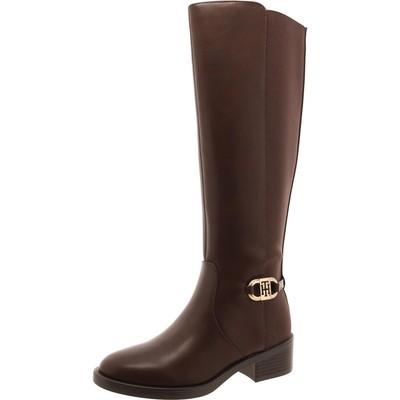 Tommy Hilfiger Womens Imizza Brown Knee-High Boots 5.5 Medium (B,M) BHFO 0333