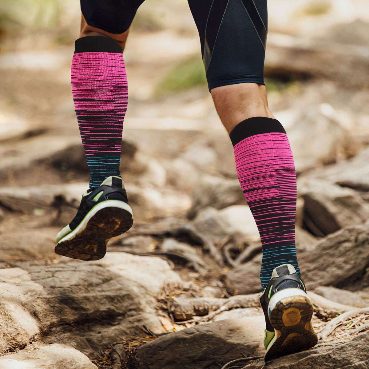 Plus Size Compression Socks 20-30 mmhg for Men and Women Wide Calf 2XL-4X-Large