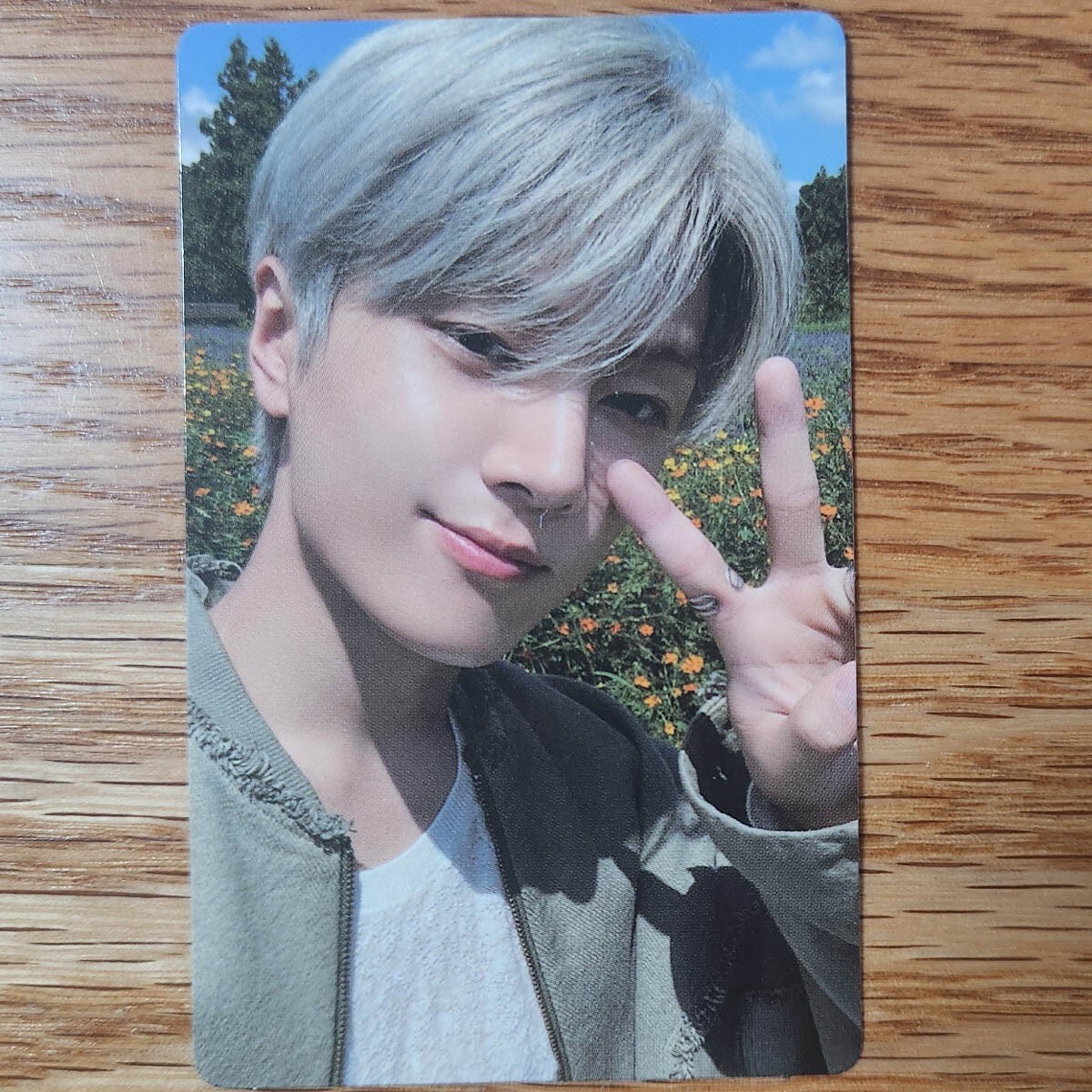 ENHYPEN ORANGE BLOOD WEVERSE トレカ ジェイ Jay Official Photocard Enhypen Orange Blood Weverse Version