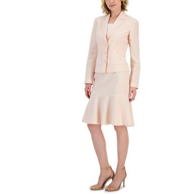 Le Suit Женская рабочая одежда из 2ШТ, деловой костюм на трех пуговицах Petites BHFO 3818