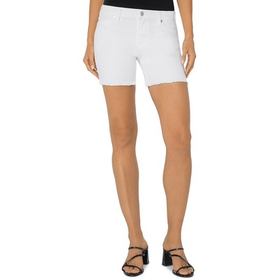 

Женские джинсовые шорты со средней посадкой Liverpool Los Angeles Vickie BHFO 4580, Bright white, Vickie
