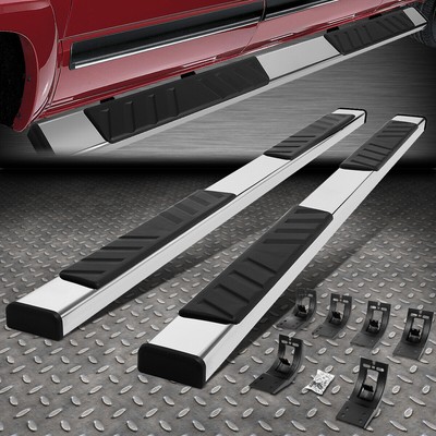 ДЛЯ ГРУЗОВИКА DODGE RAM 09-24 УДЛИНЕННАЯ КАБИНА 5 ХРОМИРОВАННЫХ БОКОВЫХ ПОДНОЖЕК