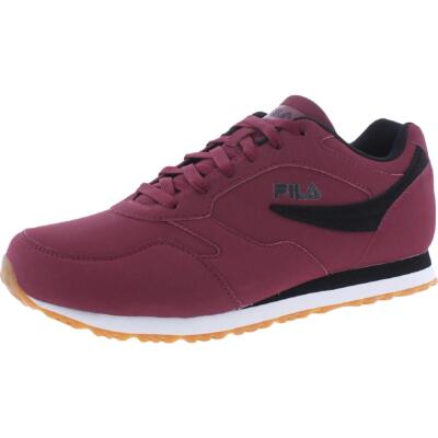 

Fila Mens Classico Fb Красные повседневные и модные кроссовки 12 Medium (D) BHFO 1617, Tawny/black/white, Classico Fb
