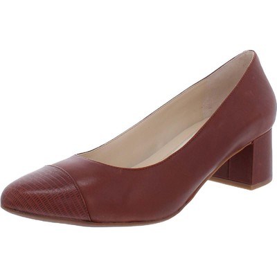 Женские туфли-лодочки Cole Haan Go To Pump из коричневой кожи 8 средних размеров (B,M) BHFO 3315
