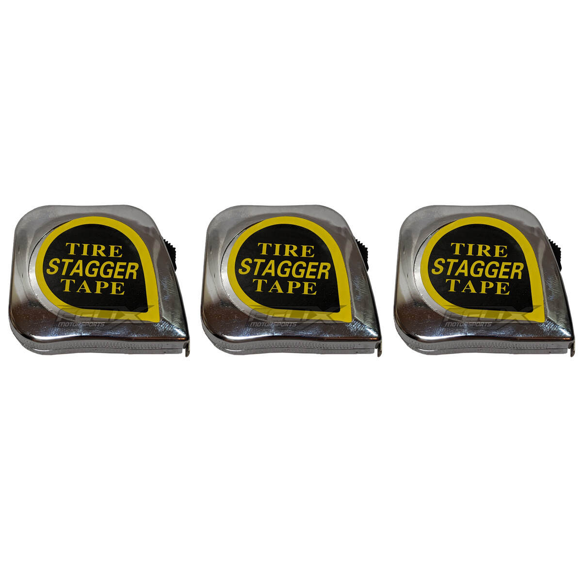 Magnetic Back Chrome | 10' Racing Tire Stagger Tape Measure