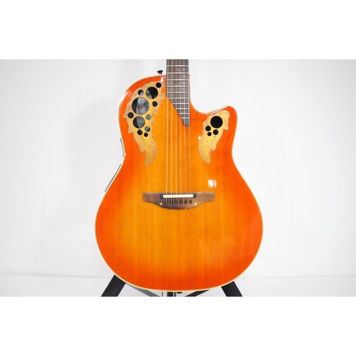 【さらに値下げ】Ovation 6768 Elite Standard Ovation USA Elite Standard Model 6768 1994 Orange Cherry