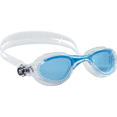 Cressi Flash Swim Goggle, Clear/Blue With Blue Lenses