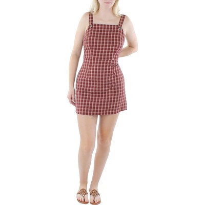 Женское красное летнее короткое мини-платье без рукавов Kingston Grey, M BHFO 4147