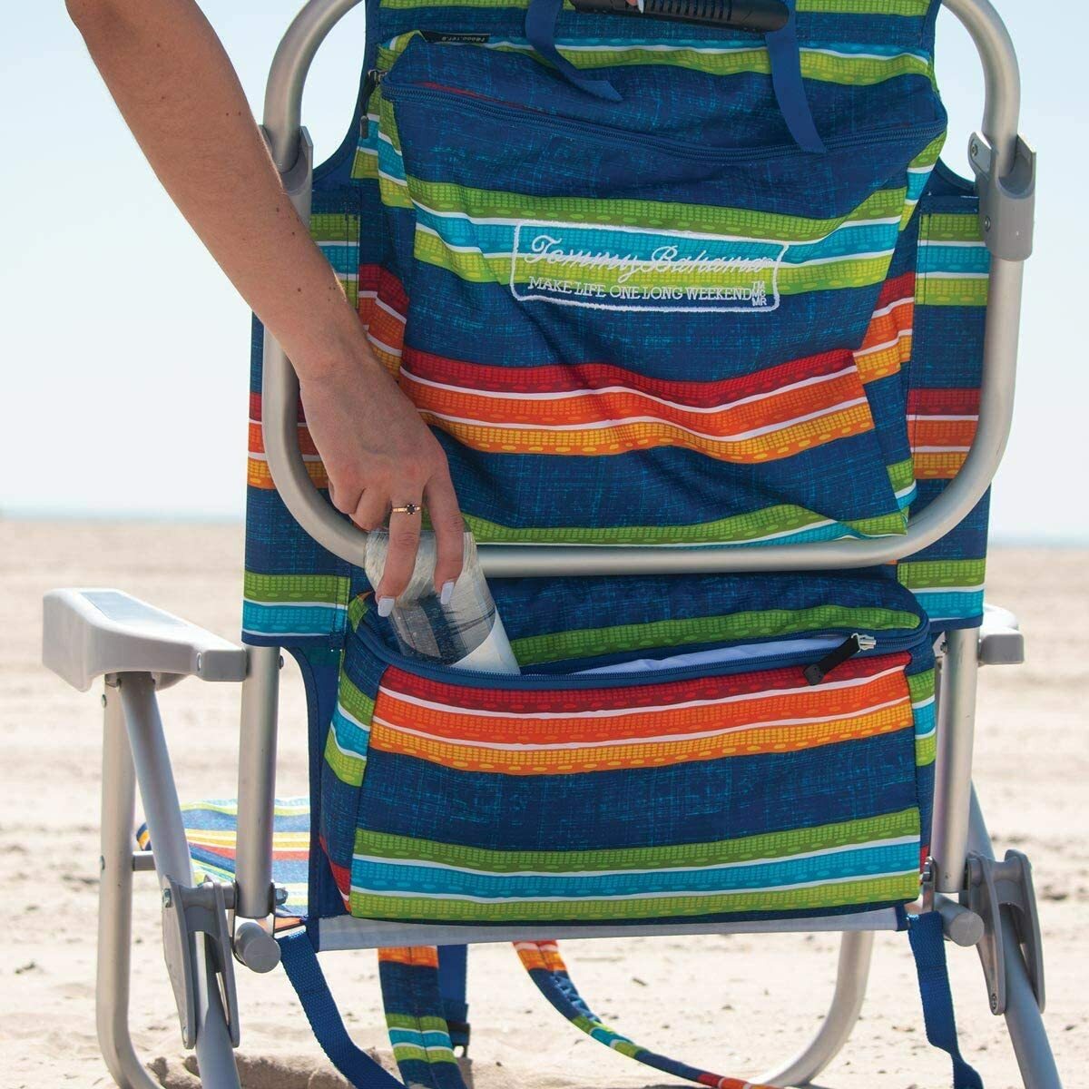 kirkland signature deluxe backpack beach chair