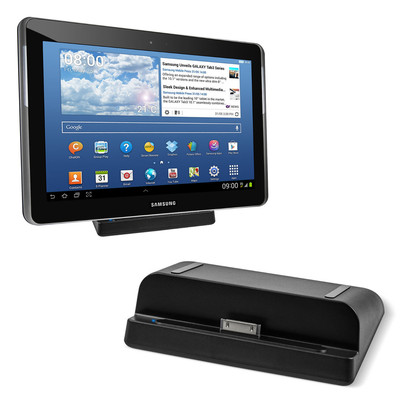 Desktop USB Wall Charger Charging Dock Holder for Samsung Galaxy Tab 2 Note 10.1