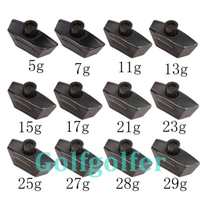 3x Golf Weights for Ping G425, G425 LST SFT, G425 Max Driver 5g-33g for choose