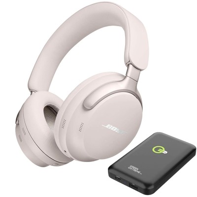 Наушники Bose QuietComfort Ultra, дымчато-белые, с аккумулятором емкостью 10000 мАч