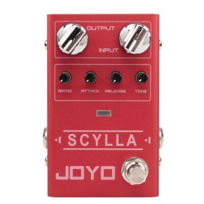 JOYO Bass Guitar Compressor Effect Pedal Low Noise High Dynamic Control Opened