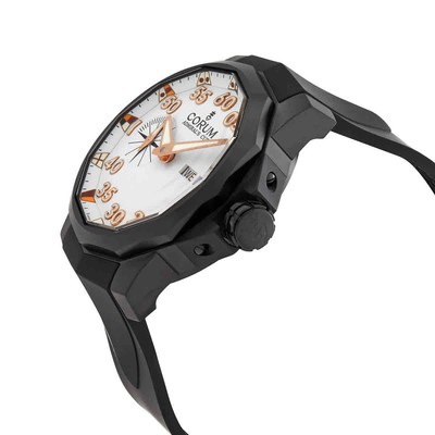 Pre-owned Corum Admirals Cup Competition Automatic White Dial Men's Watch A690/04313