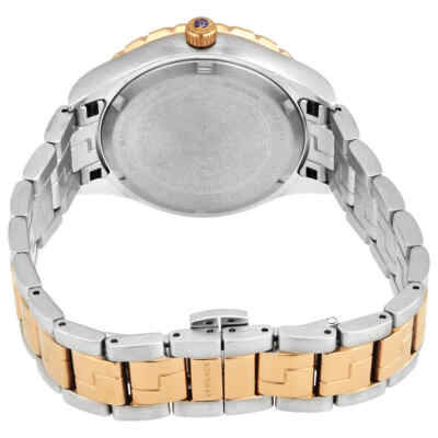 Pre-owned Versace Hellenyium Quartz Brown Dial Ladies Watch V12040015