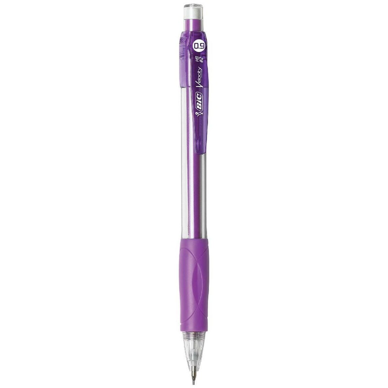 Bic Velocity Original Mechanical Pencil, Thick Point (0.9mm), Assorted Barrel Co