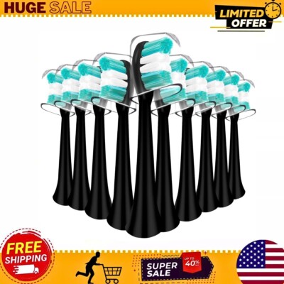 Replacement Toothbrush Heads Compatible with Aquasonic Black Series Vibe Series