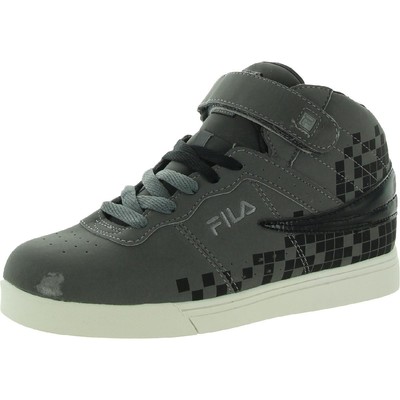 

Высокие кроссовки Fila Boys VULC 13 Digital Fade 6.5 Medium (D) Big Kid 0704, Castlerock/black/white