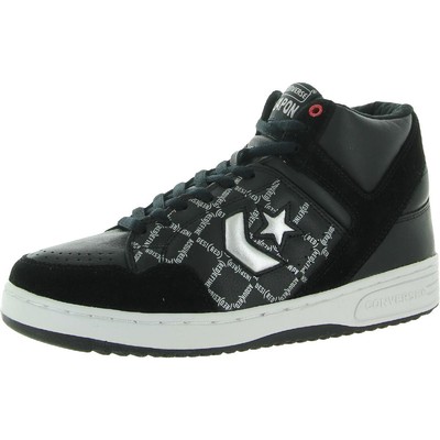 

Мужские повседневные и модные кроссовки Converse Weapon Red Hi Black 8 Medium (D) 0730, Black/silver, Weapon Red Hi