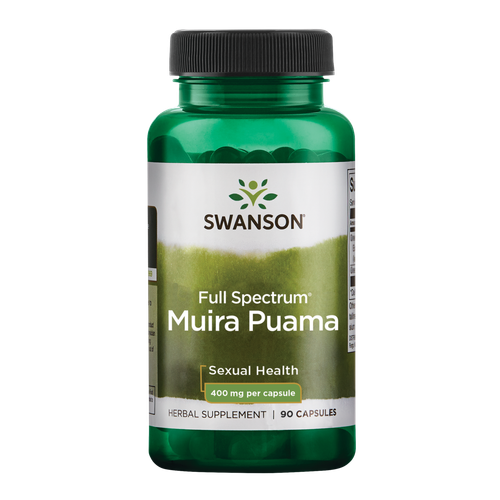 Корневые капсулы Swanson Full-Spectrum Muira Puama, 400 мг, 90 шт.