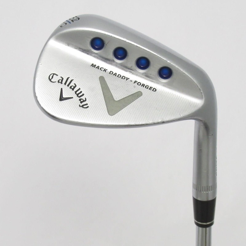 Mack Daddy Forged Milky Chrome Finish Wedge Steel Shaft [52-10golf