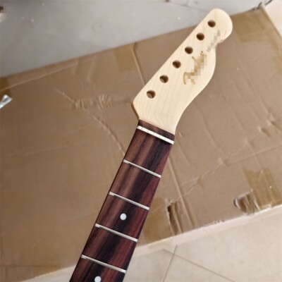 21 fret Maple TL style Electric Guitar Neck 25.5inch Rosewood dot inlay matte