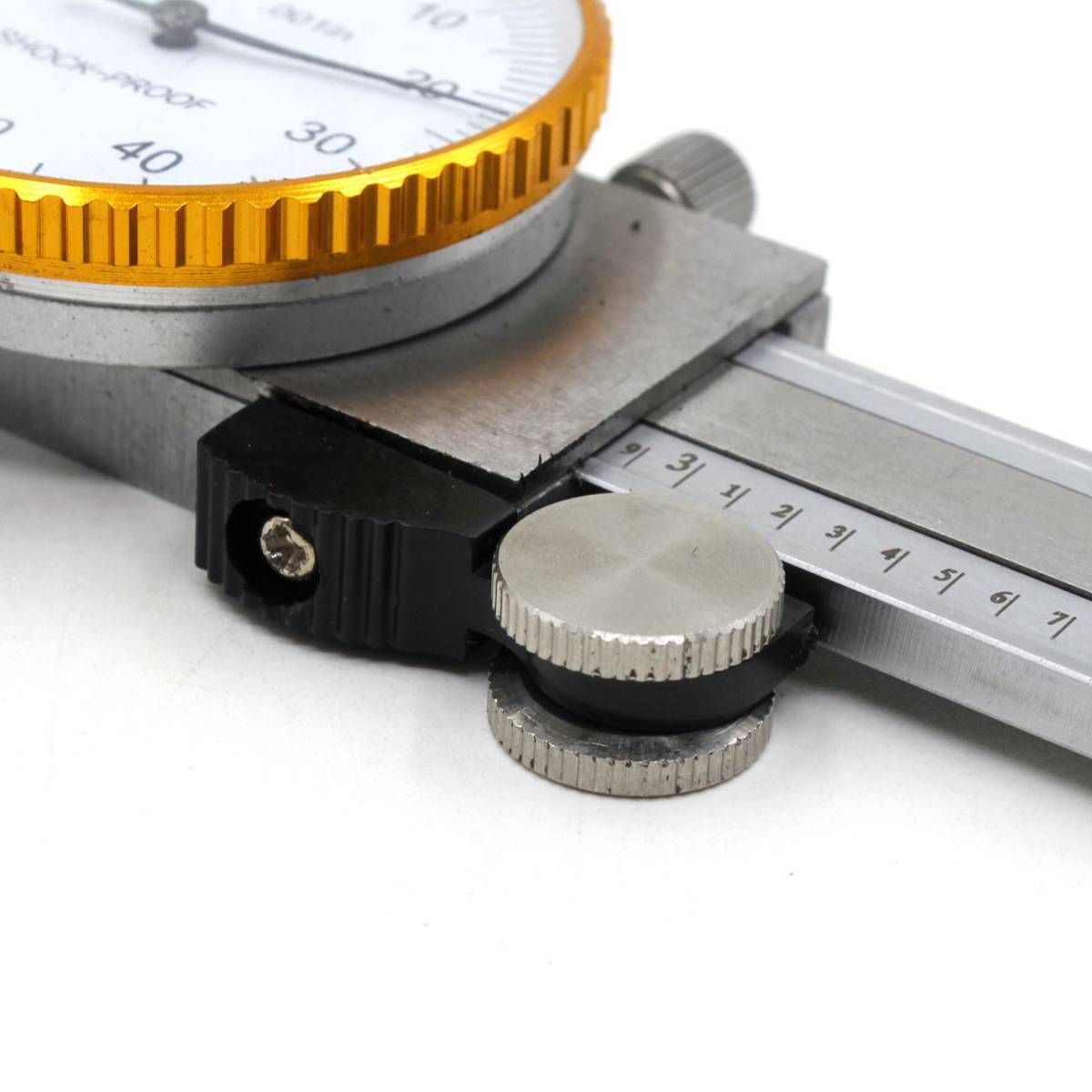 Vernier Dial Caliper 06Inch Stainless Steel Micrometer Thickness Gauge