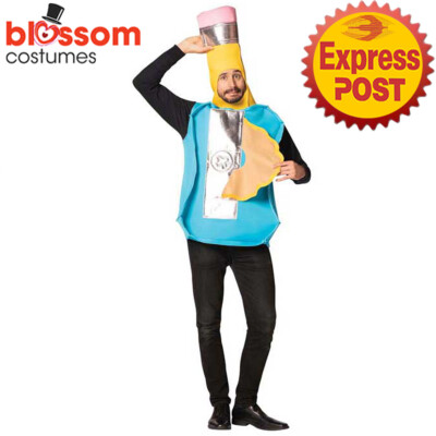 CA2025 Pencil Sharpener School 3D Tunic Unisex Adult Funny Bucks Stag Costume