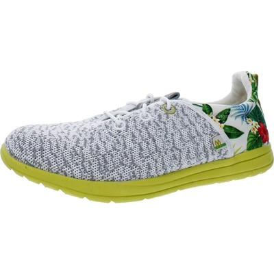 

Женские повседневные и модные кроссовки Minnetonka Eco Anew 10 Medium (B,M) BHFO 7973, White/multi, Eco Anew