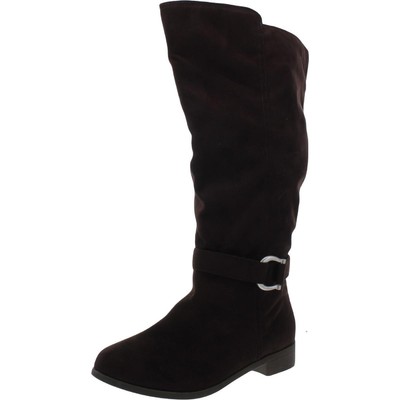 

Женские коричневые полусапоги до середины икры Journee Collection Cate 10 Medium (B,M) BHFO 2028, Коричневый