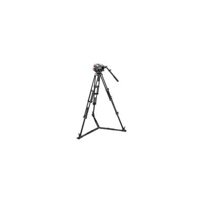 Manfrotto 545GB 3-Секционный штатив Al с двумя ножками и разбрасывателем грунта для видеоголовки 509