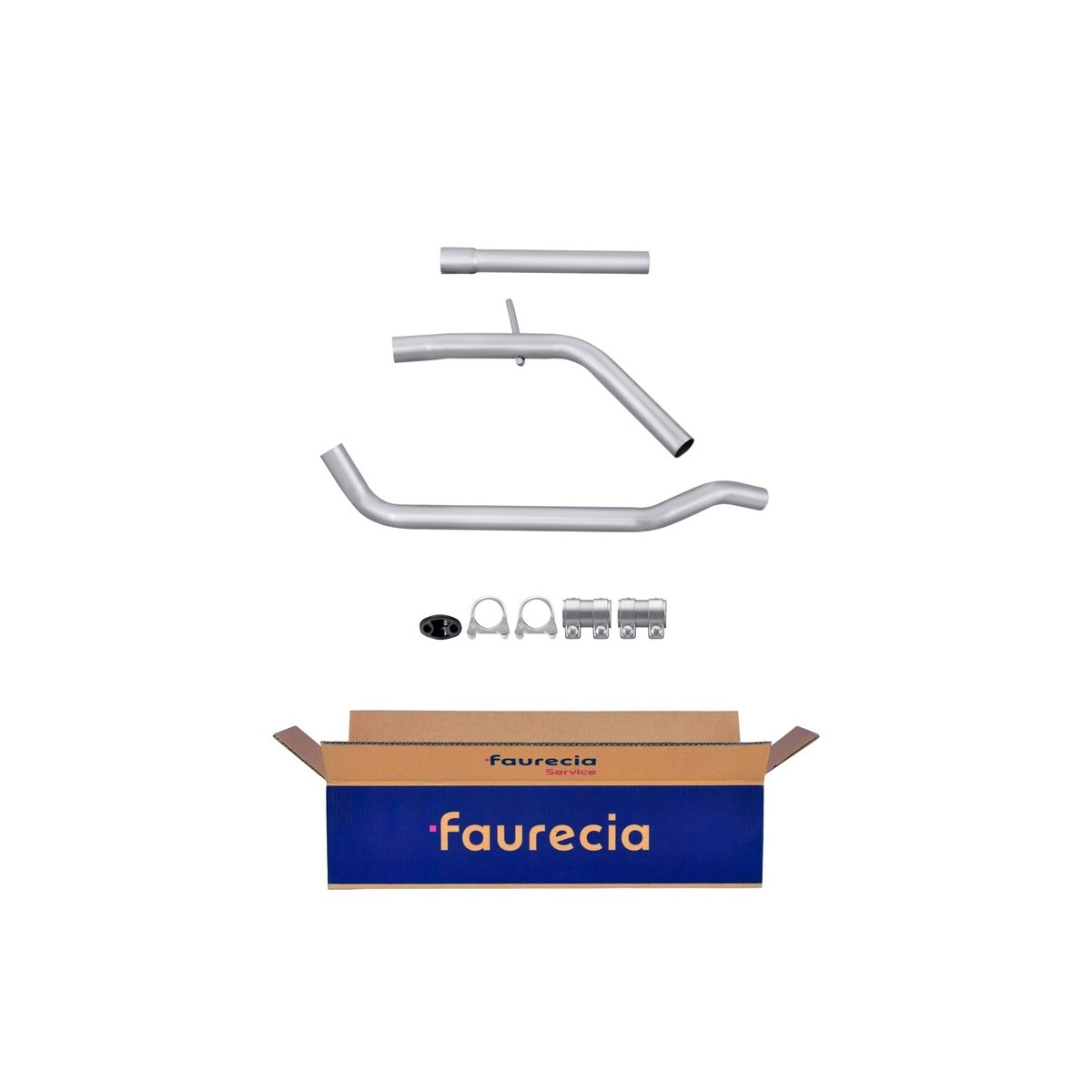 Abgasrohr Mitte FAURECIA IAM-Expertise passend für u.a. DACIA DUSTER
