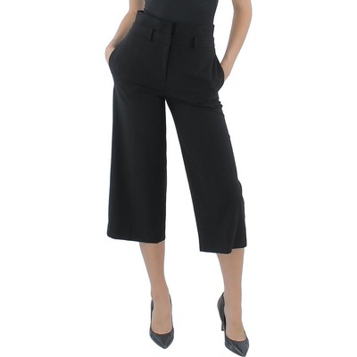 Женский черный костюм DKNY для офиса, раздельные укороченные брюки Petites 8P BHFO 5398