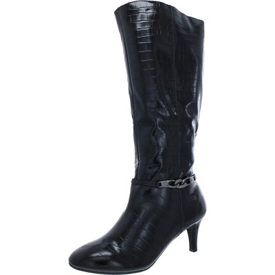 

Karen Scott Женские высокие сапоги до колена из искусственной кожи Hanna BHFO 5238, Hanna