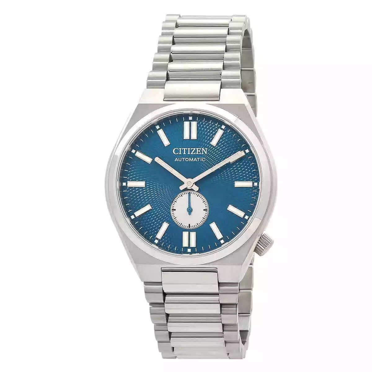 Pre-owned Citizen Tsuyosa Automatic Men's Watch (nk5010-51l, Blue Dial/steel) - In Box