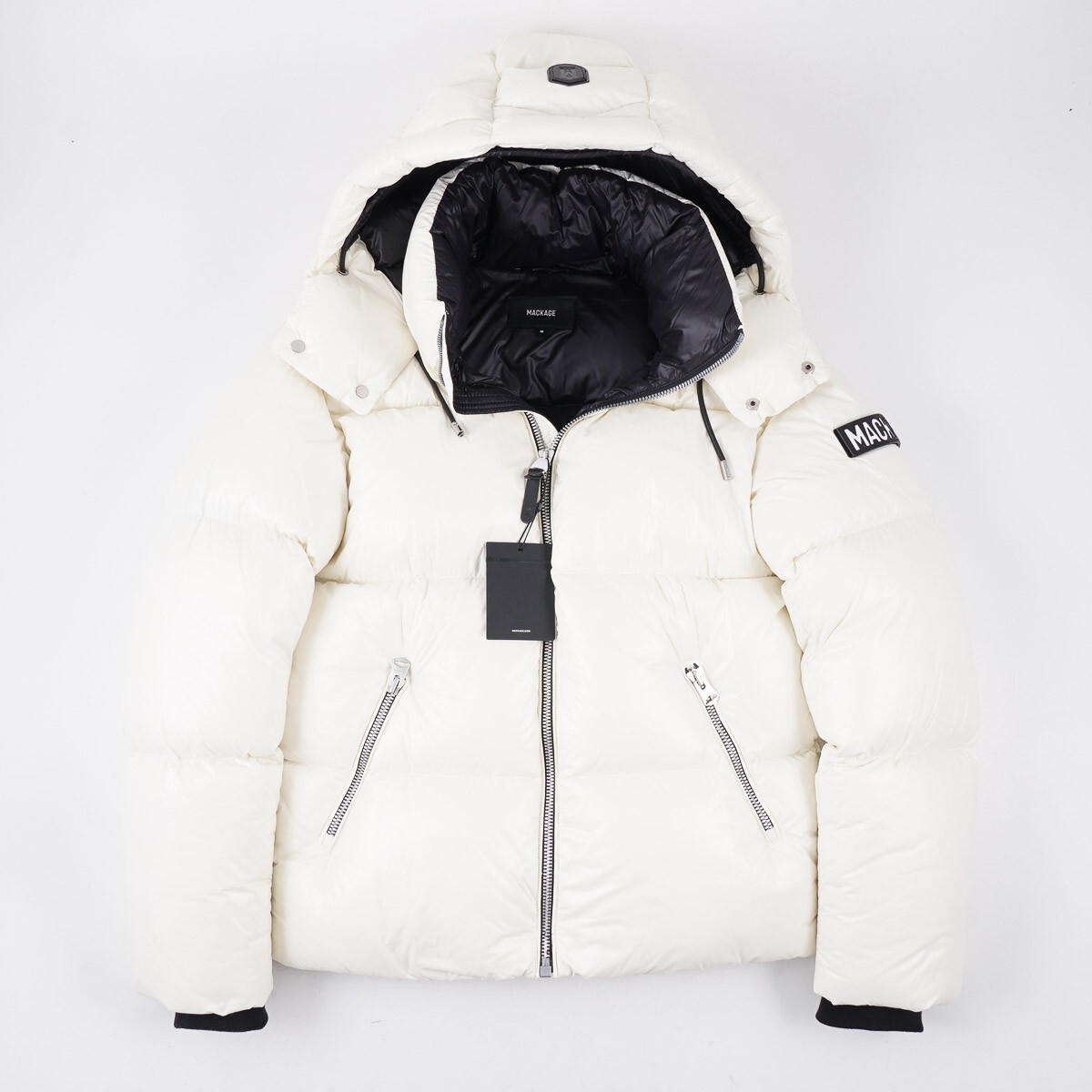 MACKAGE 　 ダウンベスト Mサイズ ホワイト ホワイト（白）系 Mackage(マッカージュ) ダウンベスト