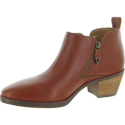 Женские ботильоны Vionic Cecily из красной кожи, размер 6,5, средний (B,M), BHFO 7533