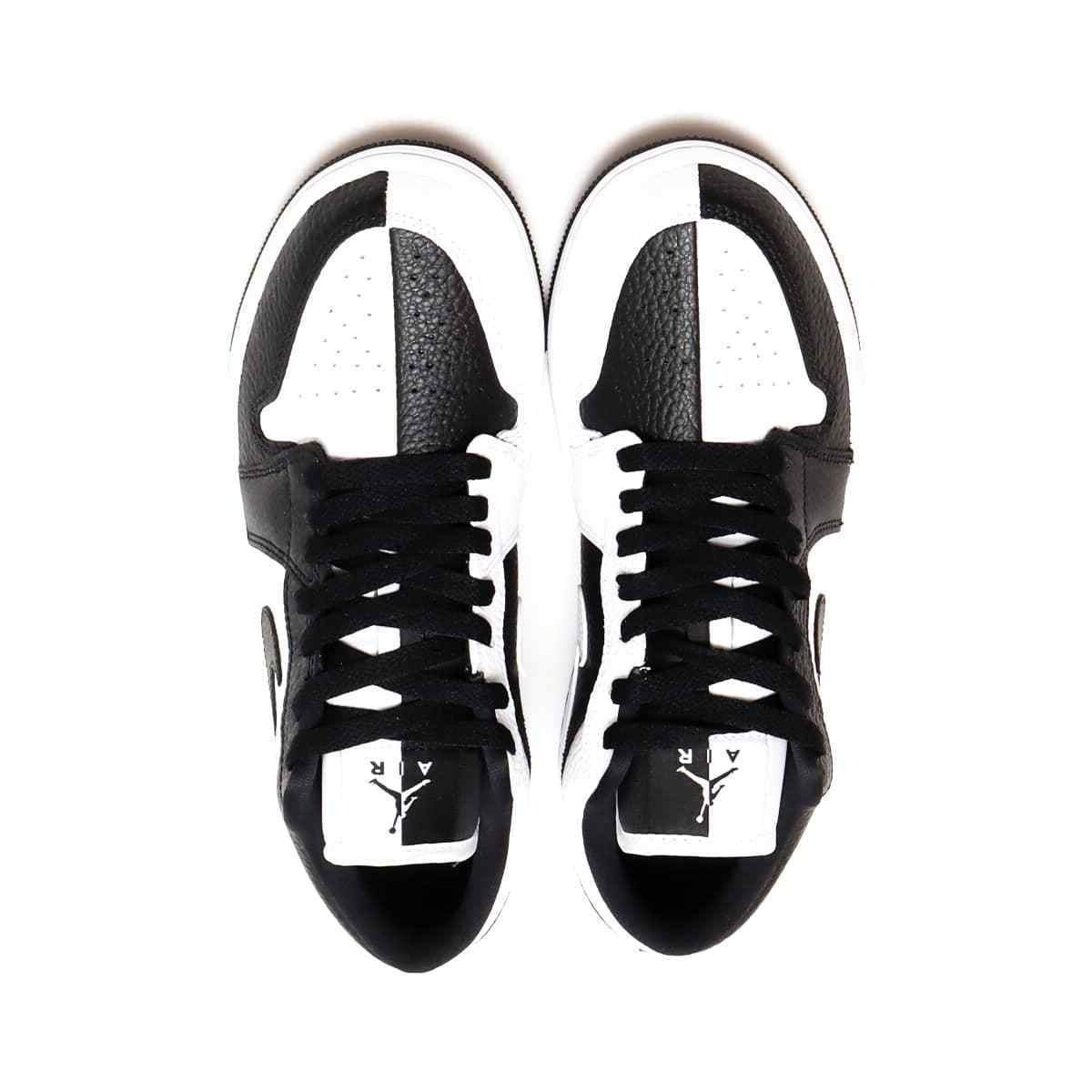 Pre-owned Jordan Nike Wmns Air  1 Low Homage Dr0502-101 Us 6 - 12 Women In White/white/black