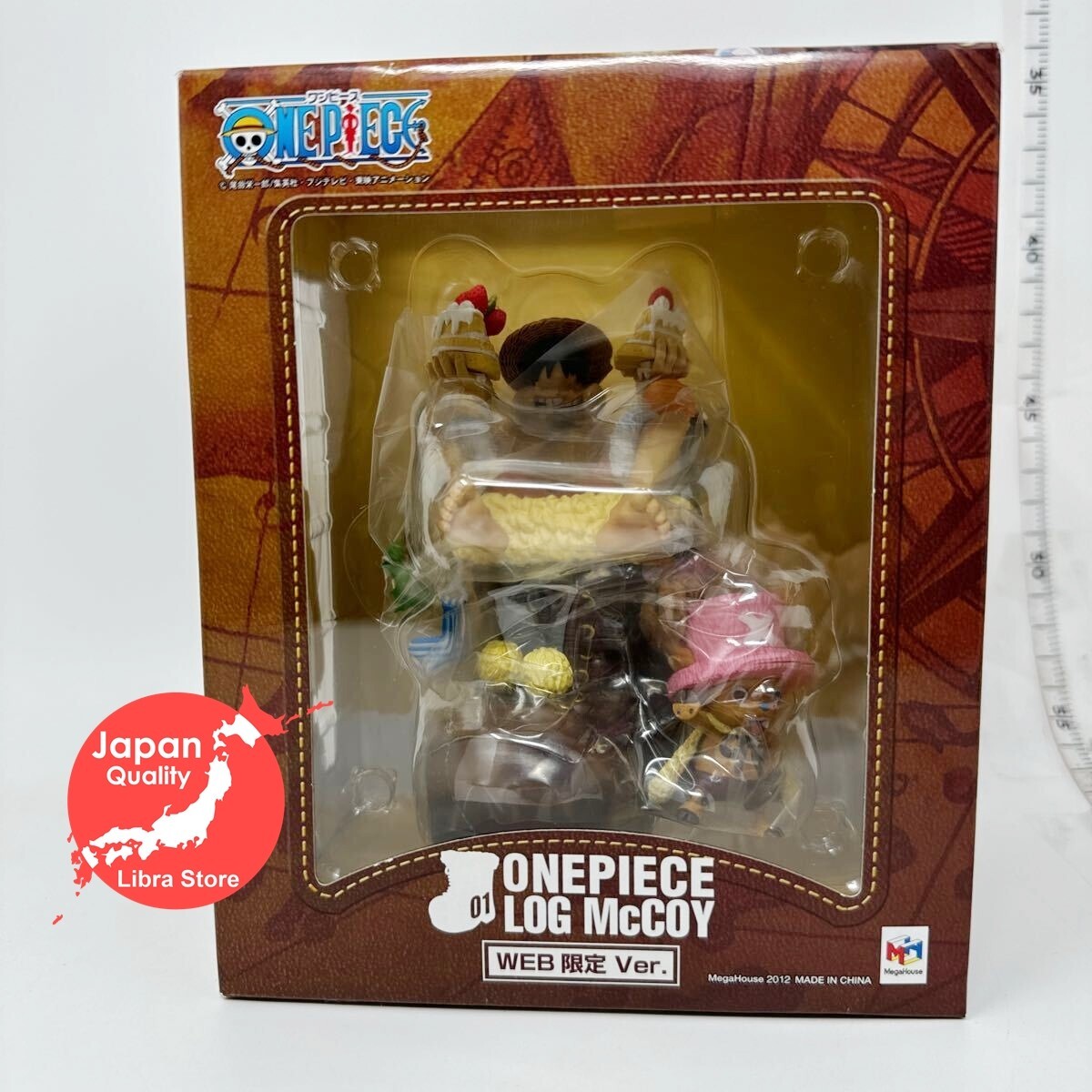 RARE One Piece LOG McCOY Limited to Web 2013 Figure from