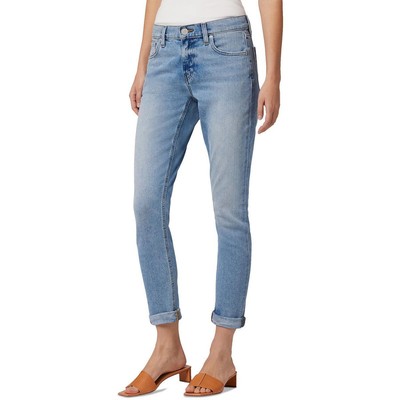 

Женские укороченные джинсы-бойфренды из светлого денима Hudson Lana Blue  BHFO 5267, My girl, Lana