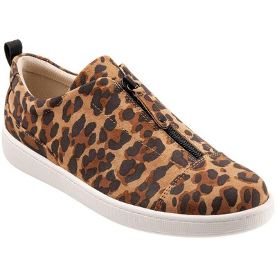 

Женские повседневные и модные кроссовки Trotters Anika Tan 7.5 Medium (B,M) BHFO 6162, Tan cheetah