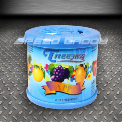 ОСВЕЖИТЕЛЬ ВОЗДУХА ДЛЯ АВТОМОБИЛЕЙ/ГРУЗОВИКОВ/АВТО/ОФИСОВ С АРОМАТОМ ЯБЛОКА TREEFROG, 2,8 УНЦИИ, ГЕЛЕВЫЙ
