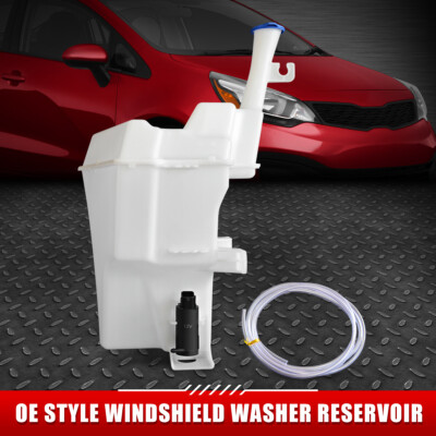 ДЛЯ 12-15 RIO SEDAN OE STYLE БАЧОК ДЛЯ ЖИДКОСТИ ОМЫВАТЕЛЯ ЛОБОВОГО СТЕКЛА В СТИЛЕ OE С КРЫШКОЙ + НАСОС